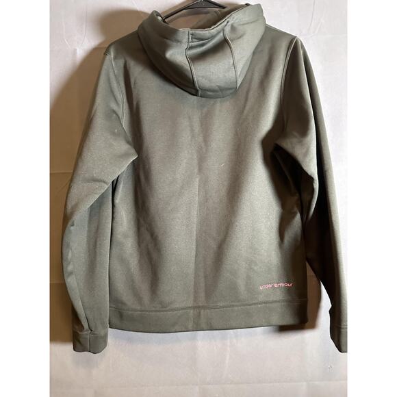 Under Armour Hoodie Womens Medium UA Storm Pink Camo Pullover Sweatshirt - Picture 5 of 6